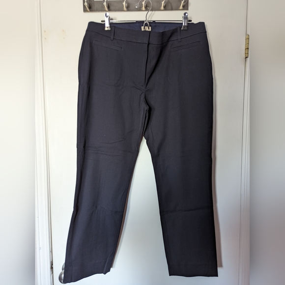 J. Crew Factory navy stretch pant - Size 14S - NWT - Picture 3 of 5